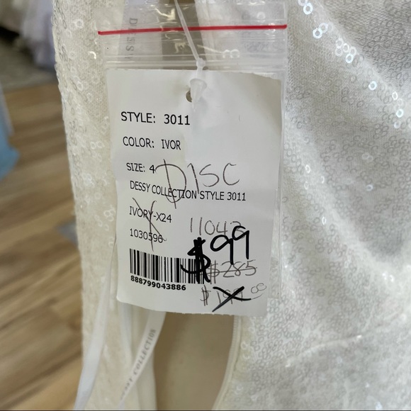 Sequined Off-the-Shoulder Dress - Picture 2 of 5